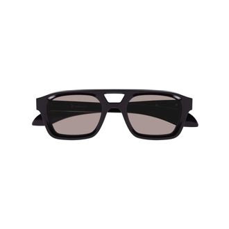 Alexander McQueen Sunglasses, male, Black, 52 MM, Am0505S Sunglasses
