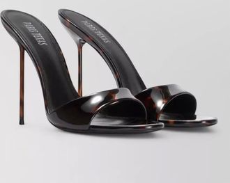 PARIS TEXAS patent leather mules