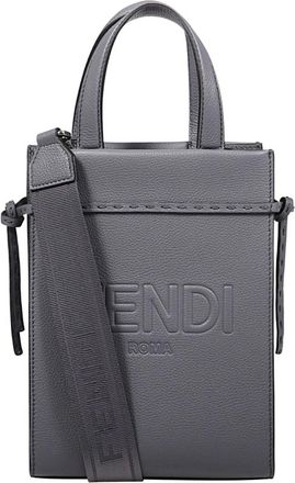 Fendi Mujer, Bolsos, Gris, Talla: ONE Size