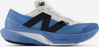 New Balance Mens Fuelcell Rebel V4 Running Shoes In Nc Blue/white