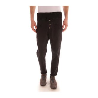 Daniele Alessandrini Slim-fit Trousers, male, Black, W30, Jeans Trouser