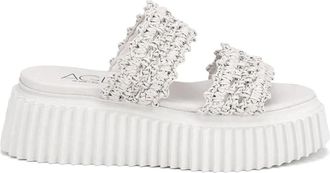 AGL lara sandals - Dames - Sandalen - Wit - 41 EU - Polyester - Schoenen