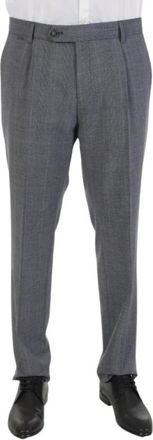 HUGO BOSS Heren, Broeken, Blauw, Maat: 2XL Leer