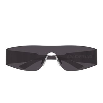Balenciaga Sunglasses, unisex, Gray, Size: ONE SIZE Bb0041S Full-lens Sunglasses