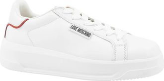 Love Moschino Sneakers - Dames - Sneakers - Wit - 36 EU - Leer - Schoenen