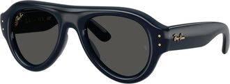 Ray-Ban unisex, Accessoires, Blauw, Maat: 50 MM