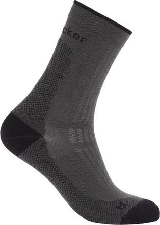 Icebreaker Merino Hike+ Ultralight Quarter Wandersocken f&uuml;r Damen | grau