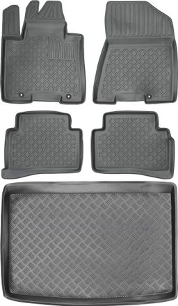 OEM Juego De Alfombrillas Para Coche Y Maletero Para Kia Sportback Iv Suv (2015-2018)