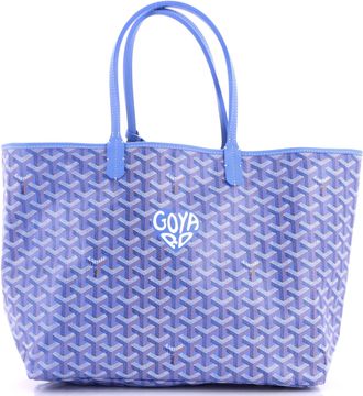 Goyard Saint Louis Reversible Tote Coated Canvas and Printed Canvas PM