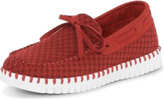 Ilse Jacobsen Womens Tulip 3074 Loafer In Red