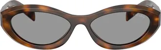 Prada PR26ZS20D50Q Sunglasses - Brown