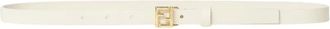 Fendi Dames, Accessoires, Wit, Maat: 80 CM Leer