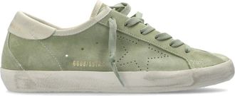 Golden Goose Super-Star Sneakers - Dames - Sneakers - Groen - 41 EU - Leer - Schoenen