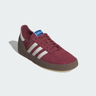 adidas Originals ADIDAS Originals Unisex Montreal 76 Shoes - Burgundy Leather - Size UK 10.5