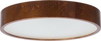 OEM Lampada Da Soffitto Leja 475 Noce Per Soggiorno, Cucina, Bagno, Elegante