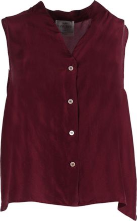 Forte_Forte Top Scollo AV Habotai Seta