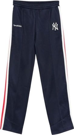 Sporty & Rich Broeken, Dames, Blauw, S, Trainingsbroeken