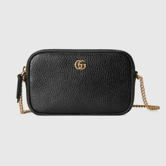 Black Gucci Leather Bags: Shop up to −38% | Stylight