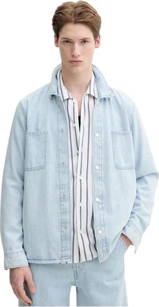 Marc O'Polo Casual Shirts - Heren - Spijkeroverhemden - Blauw - S - Overhemden