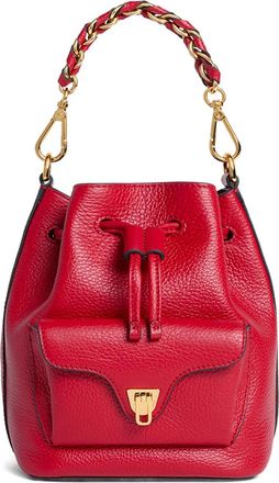 Coccinelle Borsa a secchiello Beat Generation piccola - Rosso