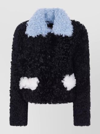 Marni lamb fur jacket