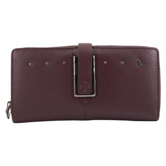 Abbacino Zena Wallet - Dames - Portefeuilles - Bruin - ONE Size - Leer - Accessoires