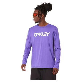 Oakley Mens Mark Ii Long Sleeve Tee 2.0, Fluorite Purple, Large