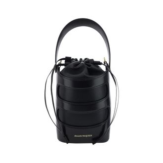 Alexander McQueen Alexander Mcqueen The Rise Mini Bucket Bag