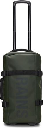 Rains Stijlvolle handbagage met voorvak - Heren - Handbagage koffer - Groen - ONE Size - Polyester - Koffers