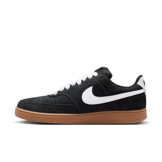 Nike Mens Court Vision Low Shoes in Black | IR1832-001