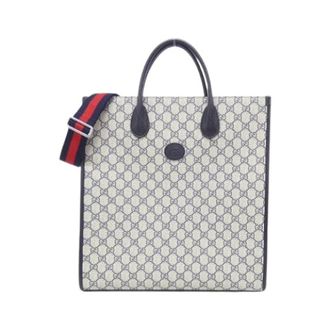 Gucci Pre-owned Tote Bags, female, Multicolor, Size: ONE SIZE Pre-owned Canvas Tote Bag