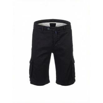 Kiton Casual Shorts, male, Black, Size: W34 Cargo Bermuda Shorts