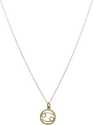Italian Gold, Inc 10K Cancer Zodiac Pendant Necklace