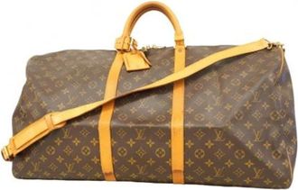 Louis Vuitton Vintage, unisex, Bruin, ONE Size, Pre-owned Weekendtas