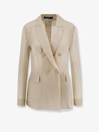Max Mara Blazer Mxeslogan in seta - MAX MARA - gender_Woman