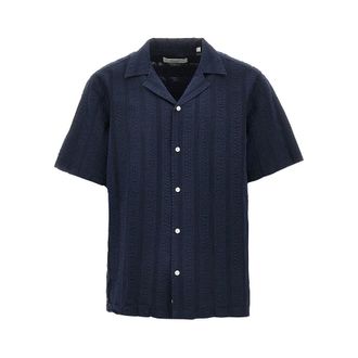 For&eacute;t Peer jacquard cotton shirt Man S