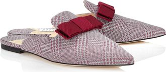 Jimmy Choo London Galaxy Prince of Stars Flat Mules Size 36.5