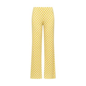 Maliparmi Wide Trousers, female, Yellow, Size: XS Diamond Glow Trousers