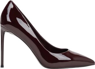 Estro & Luminara Pumps met puntige neus - Dames - Pumps - Rood - 39 EU - Leer - Schoenen