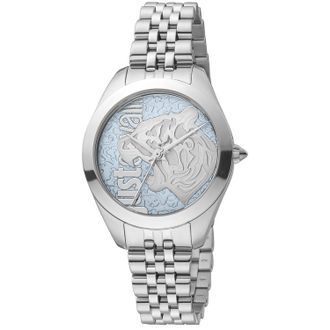 Just Cavalli Womens Watch JC1L210M0135 - Silver Stainless Steel - One Size