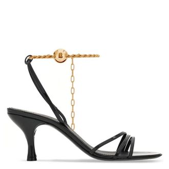 Ferragamo Denise 70 Ankle Chain Sandals, Size 5.5 C
