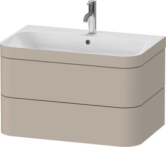 Duravit Duravit Happy D.2 Plus Set Encolado Suspendido, 775x490mm, 2