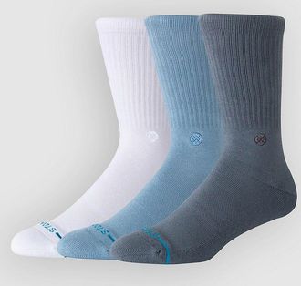 Stance Icon 3 Pack Calcetines estampado