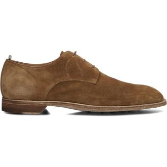 Officine Creative Sound Veterschoenen - Heren - Nette schoenen - Bruin - 43 EU - Su&egrave;de - Schoenen