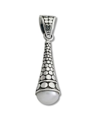 Samuel B. Silver 9-10Mm Pearl Bali Design Pendant