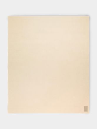 Studio Shamshiri Handwoven Cashmere Double-Faced King-Size Bed Blanket (118in/3m x 98.5in/2.5m)