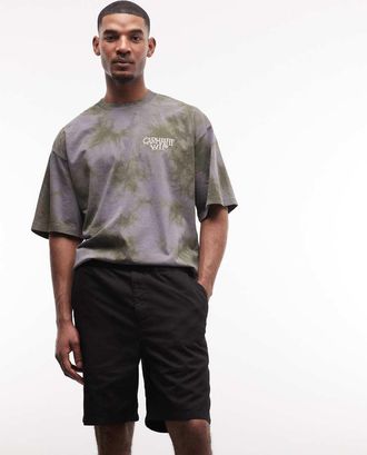 Carhartt Work in Progress Flint - Pantaloni neri-Nero