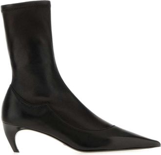 Khaite Black Valerie Boots