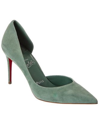 Christian Louboutin Iriza 85 Suede Pump