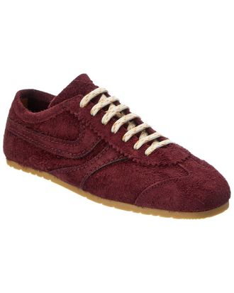 Dries Van Noten Paneled Suede Sneaker
